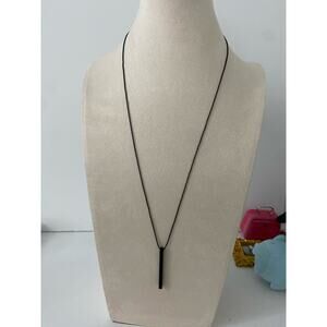 rectangle pendant necklace